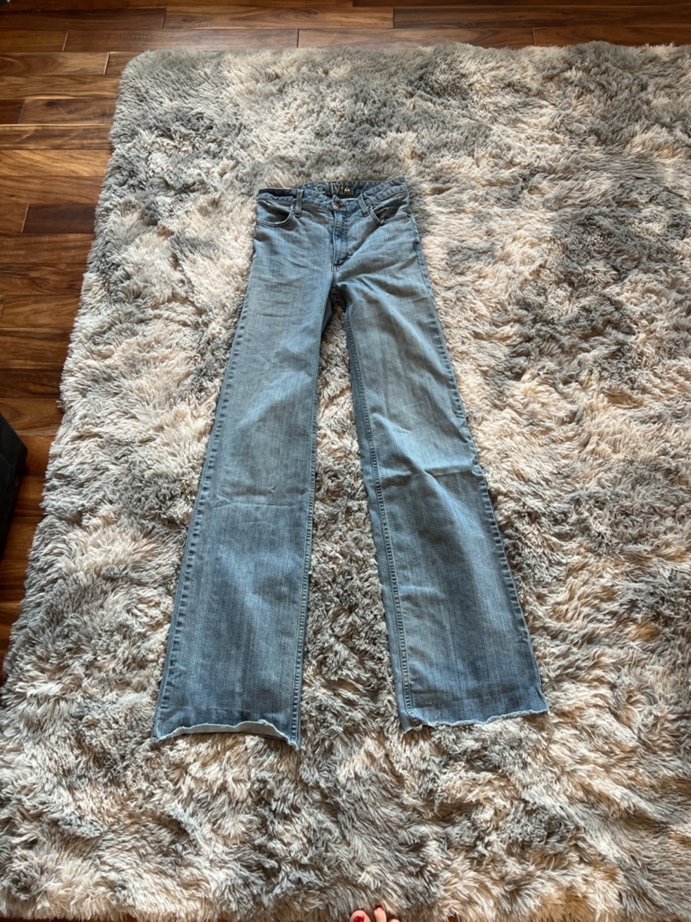 Kimes Ranch Light Blue Flare Jeans
